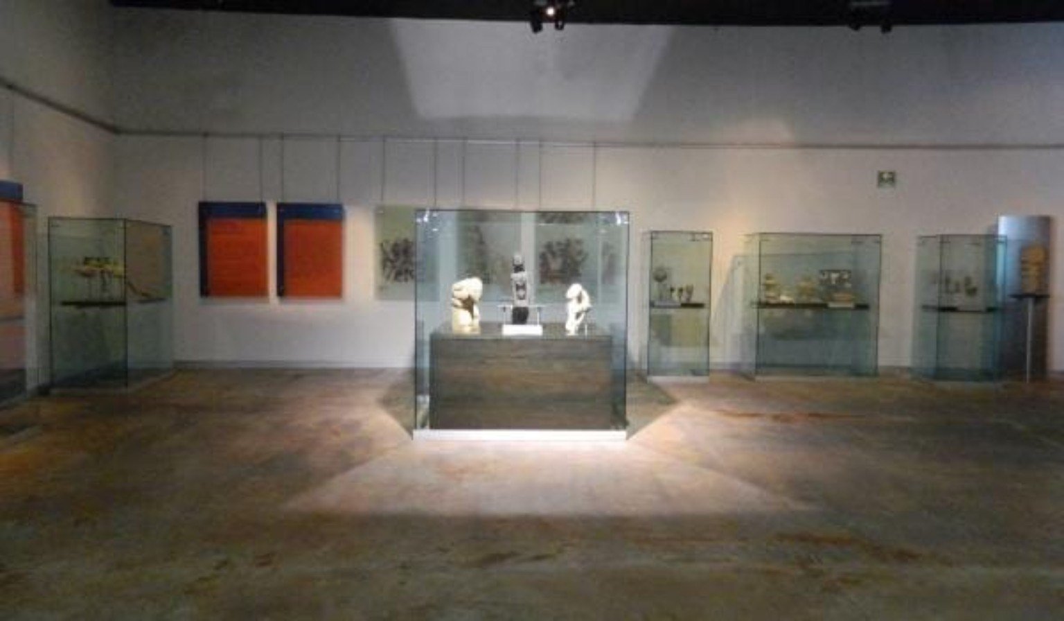 Sala principal del Museo de la Cultura Huasteca